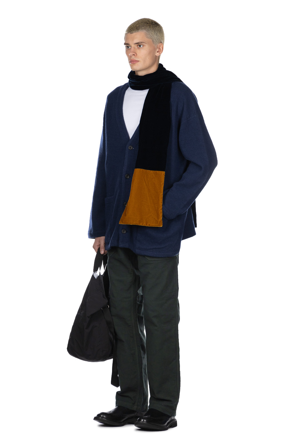 ts(s) - Garment Dye Cotton Moleskin Stretch Cloth Fatigue Pants-Green